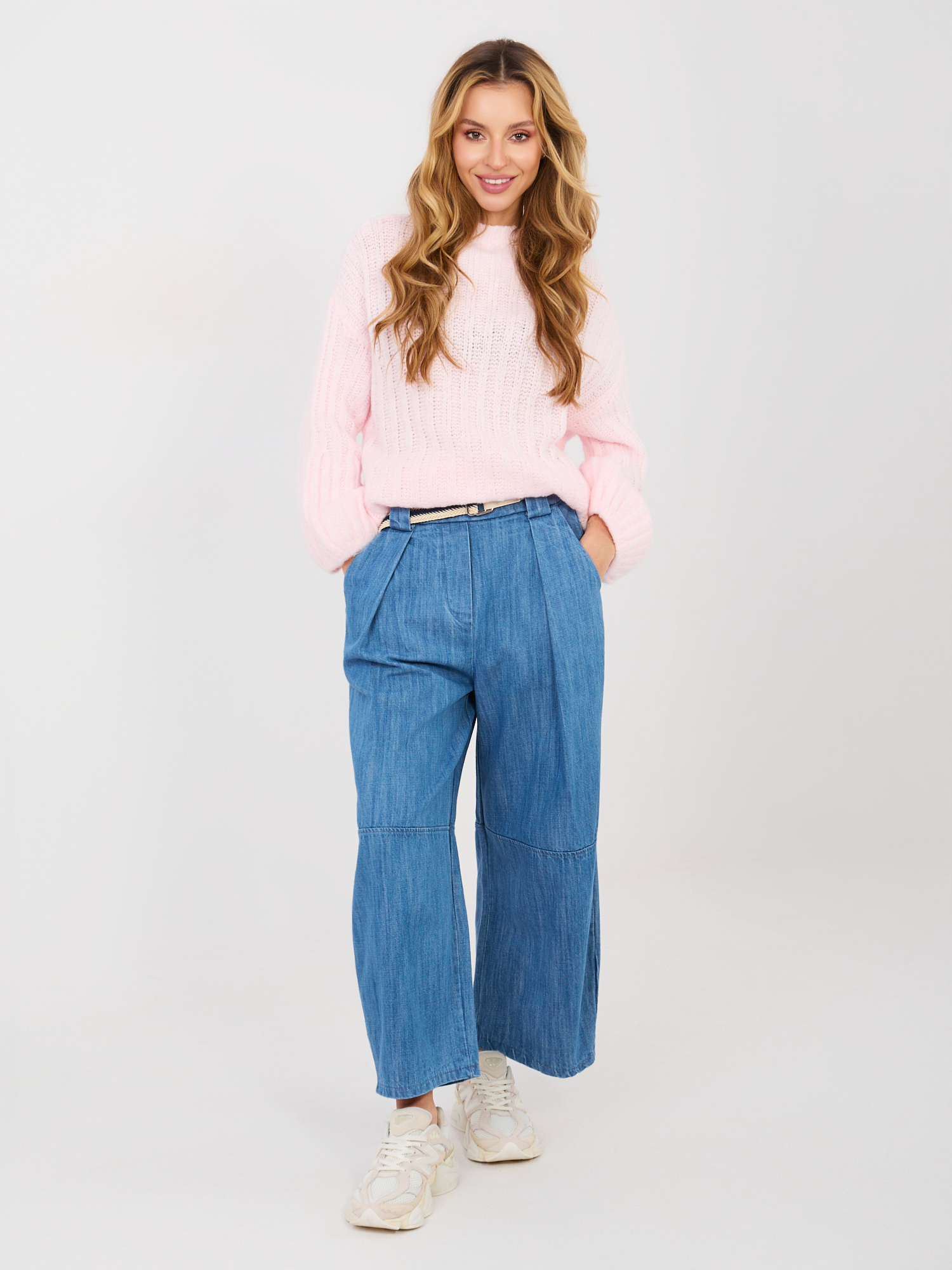 Spodnie jeans niebieski