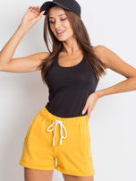 Ciemnożółte szorty Prestigious