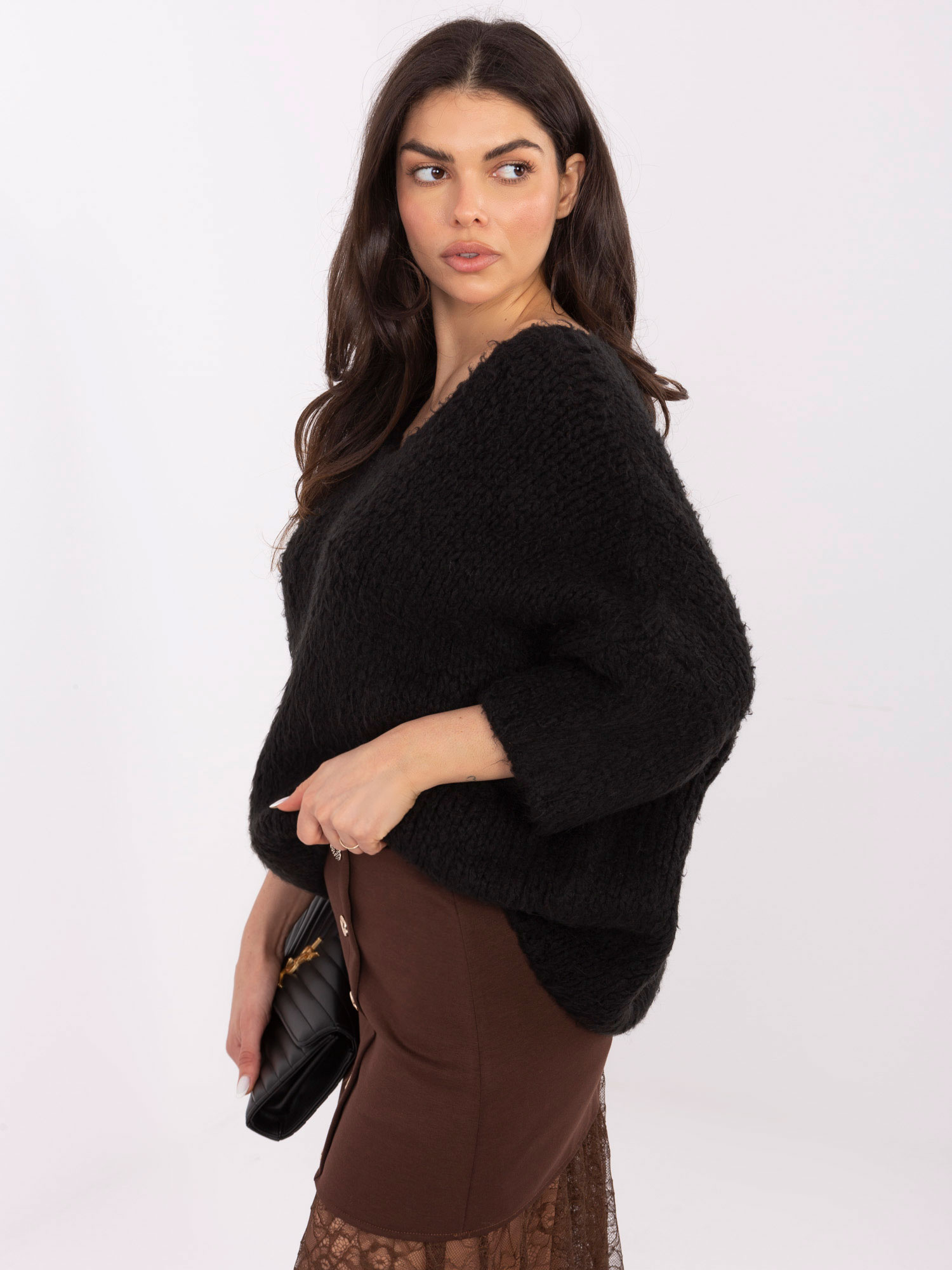 Sweter czarny