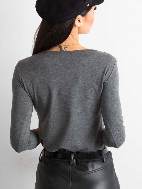 Ciemnoszara bluzka Mona