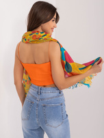 Hurtownia online Żółta damska chusta z bawełny 