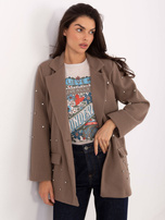 Fango marynarka z poduszkami na ramionach