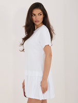 Biała mini sukienka na lato RUE PARIS