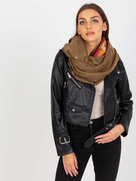 Hurtownia online Beżowa wiskozowa chusta komin