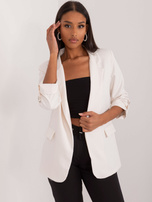 Hurt Ecru marynarka bez zapięcia OCH BELLA