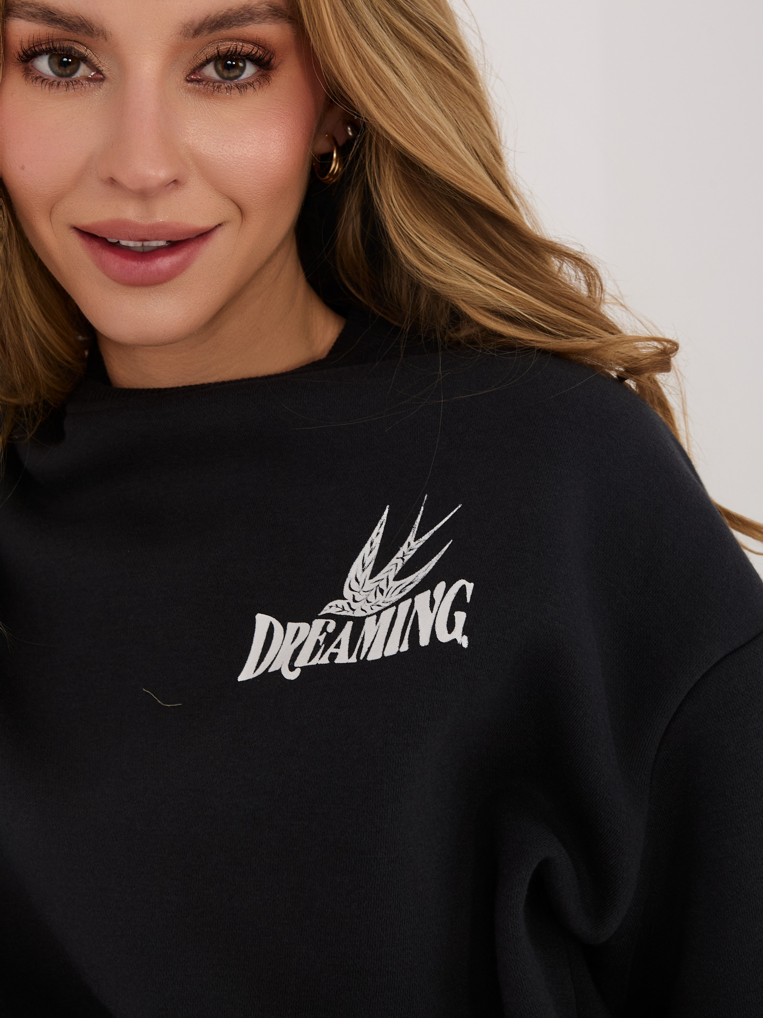 Bluza grafitowy