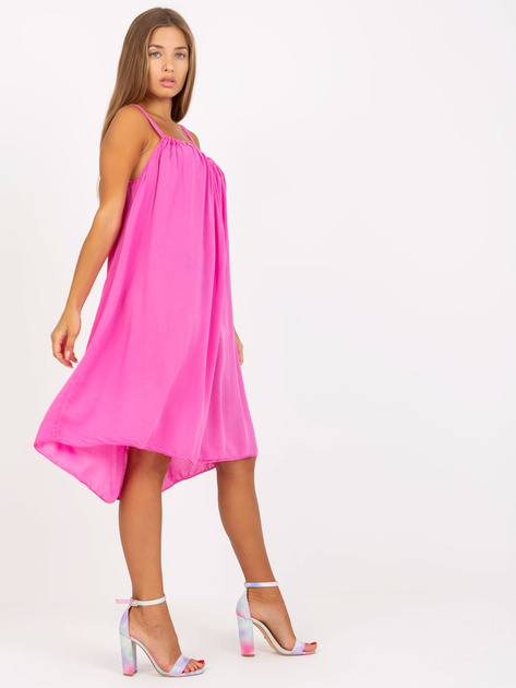 Hurt Różowa letnia sukienka na co dzień Polinne OCH BELLA