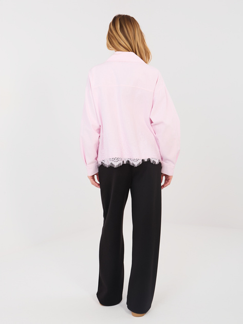 Czarne dresowe spodnie z przeszyciami RUE PARIS