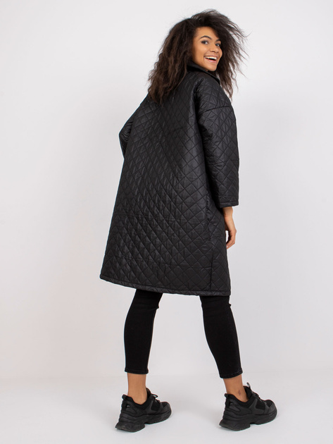 Czarna kurtka z pikowaniem Sofia