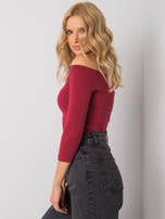 Bordowa bluzka Blink