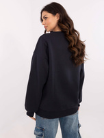 Hurtownia Grafitowa bluza oversize z napisem Harvard