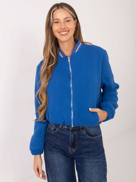 Ciemnoniebieska damska kurtka z podszewką Haiti RUE PARIS