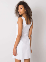 Weiße Kleid Zorina.