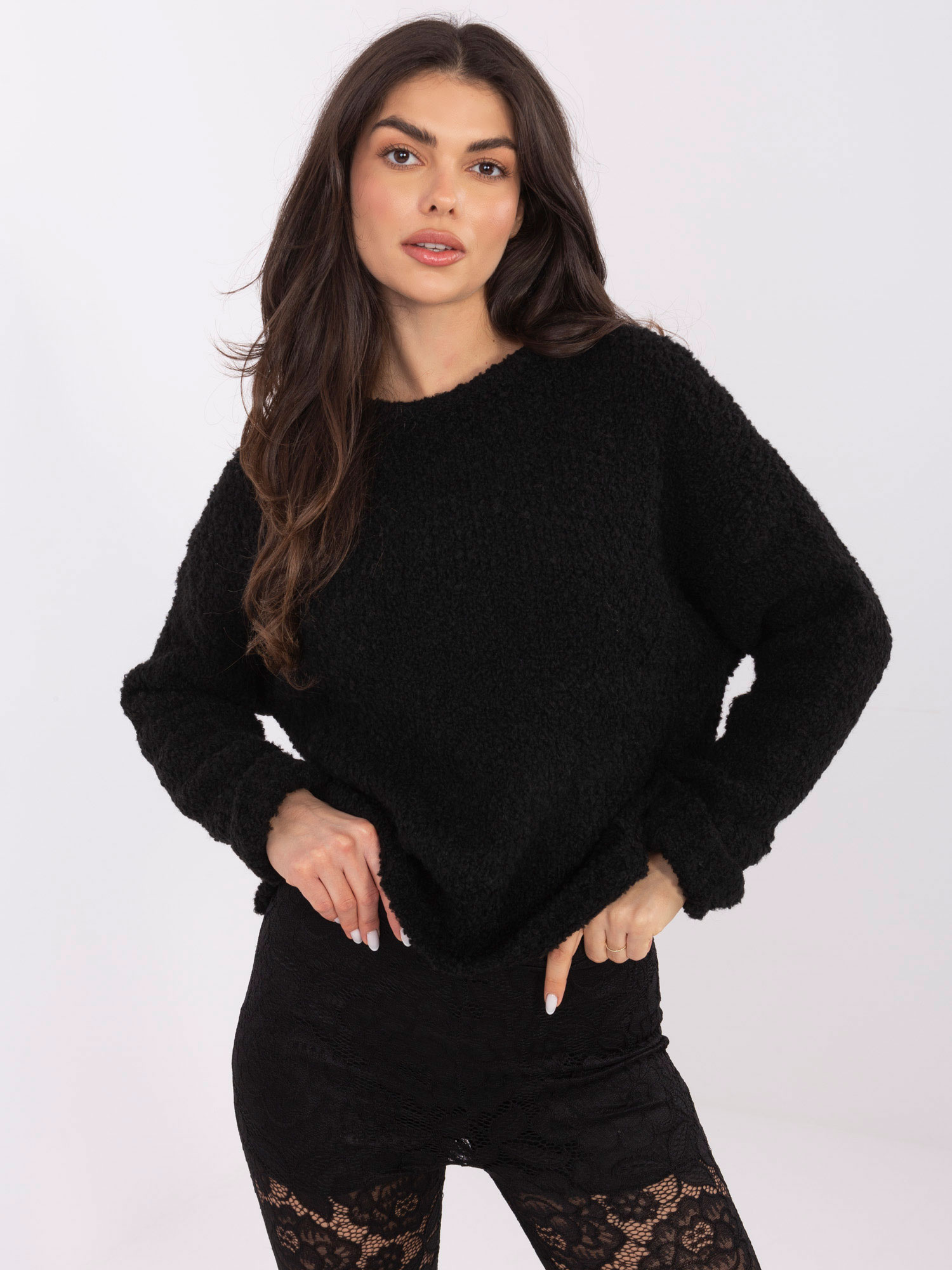 Sweter czarny