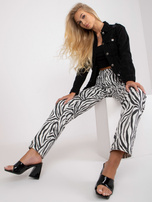 Czarna damska kurtka jeansowa z długim rękawem RUE PARIS