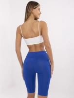 Kobaltowe damskie szorty kolarki Serena