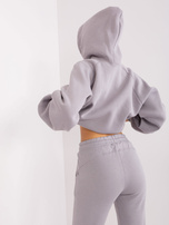 Hurt Szary dresowy komplet basic ze spodniami 