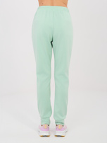 Pastelowy zielony  komplet z miękkiego materiału RUE PARIS 