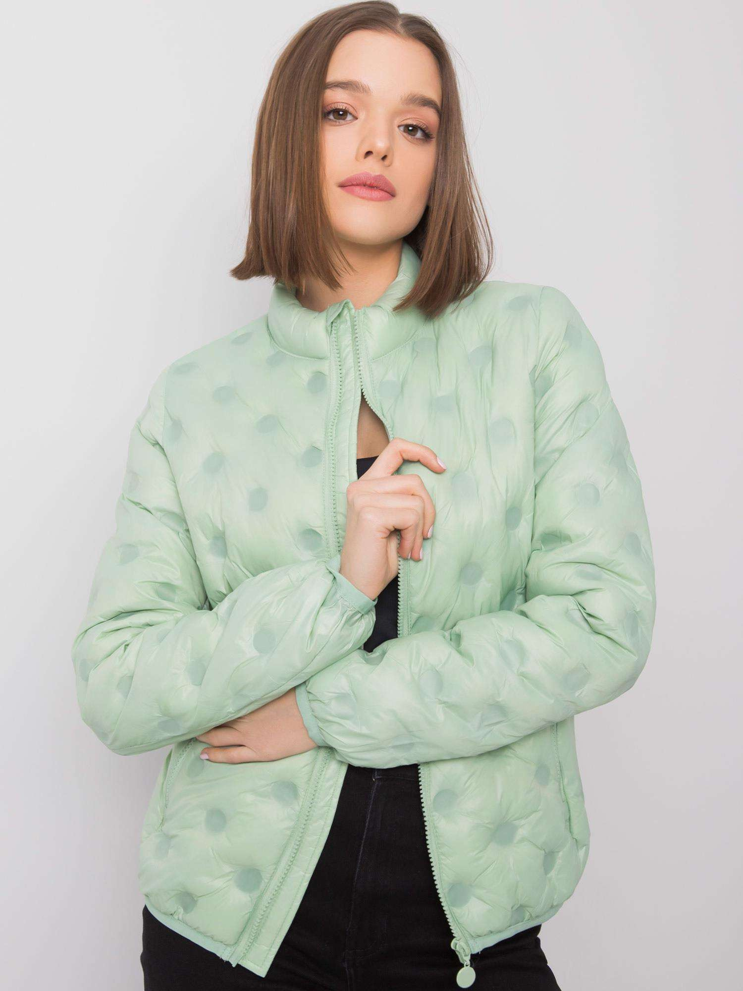 Light green jacket Aurore