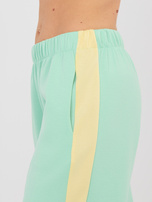 Pistacjowy dresowy komplet z bluzą oversize RUE PARIS