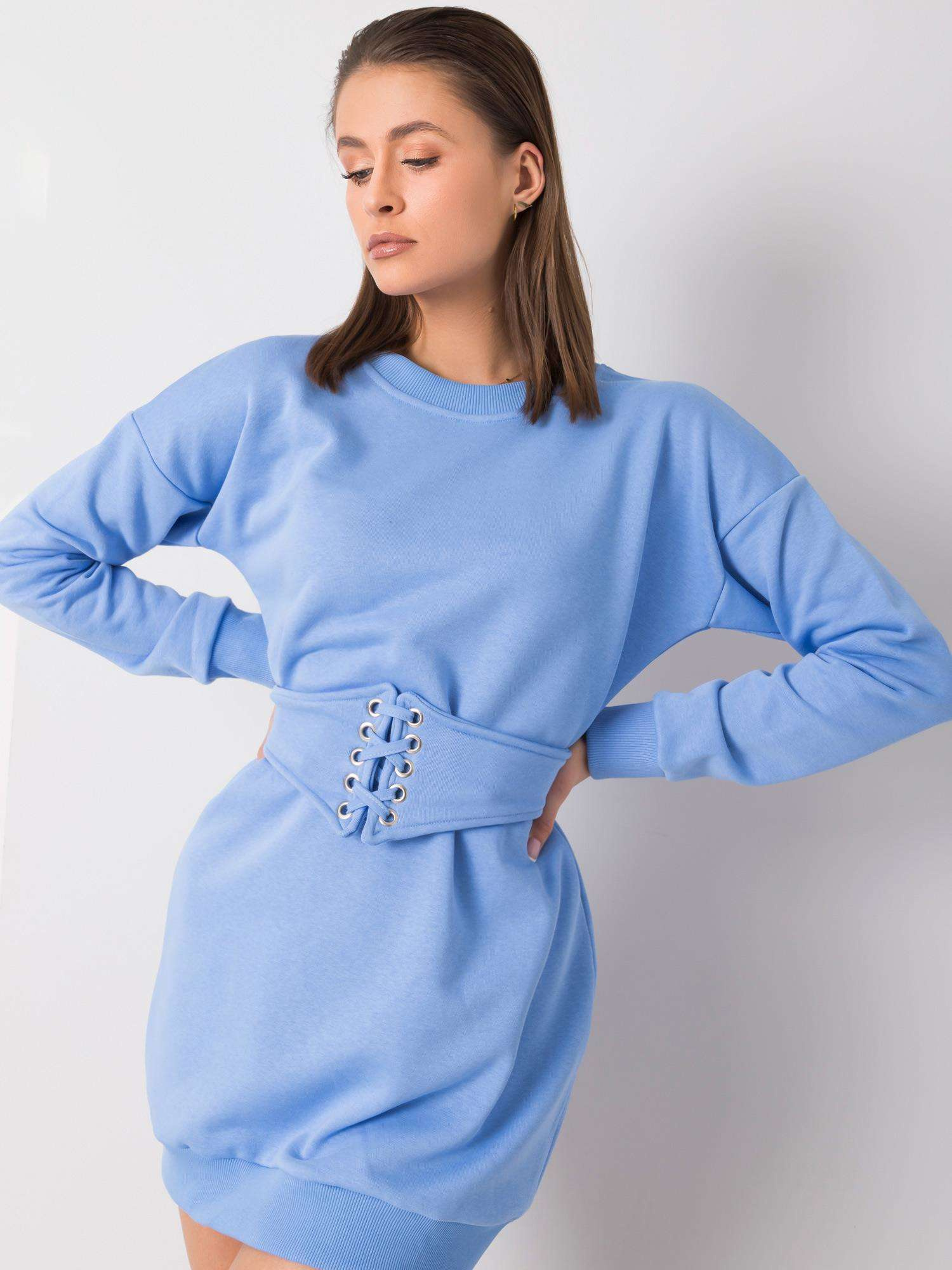 Blaues Kleid Joyce RUE PARIS.