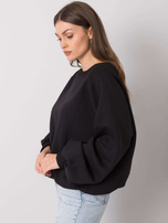 Czarna bluza bez kaptura Tashi RUE PARIS