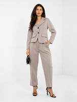 Fango tracksuit jacket with imitation pockets.