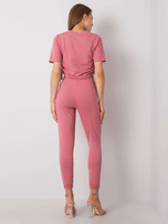 Różowy komplet casualowy Journi RUE PARIS