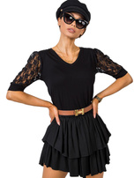 Czarna bluzka Angel RUE PARIS