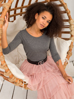 Ciemnoszara bluzka Mona