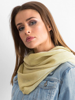 Złoto-beżowy błyszczący komin