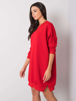 Czerwona sukienka Emille