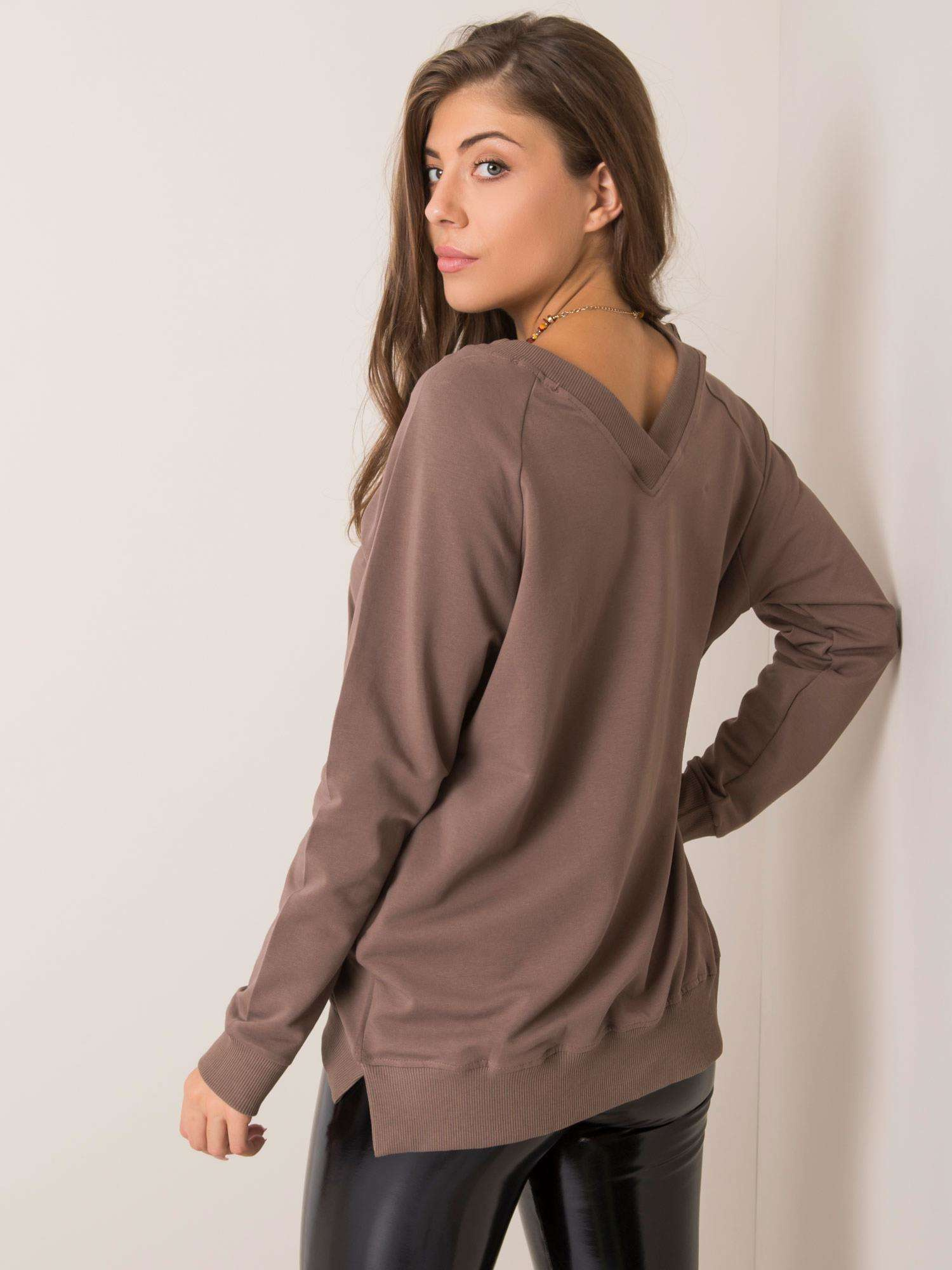Brown sweatshirt Leila RUE PARIS