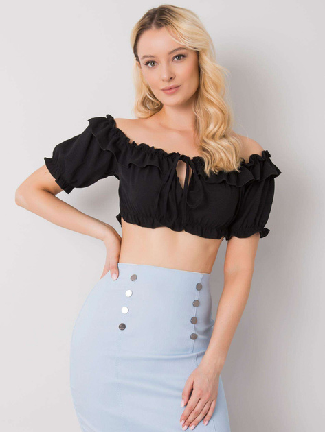 Jasnoniebieska spódnica ołówkowa Nola