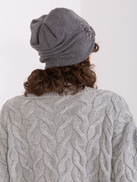 Hurt Ciemnoszara czapka z aplikacją