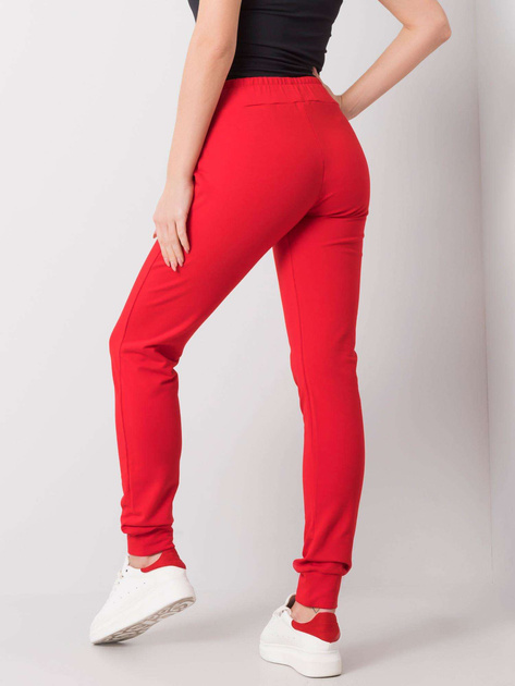 Czerwone spodnie dresowe Stylish