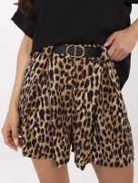 Czarny letni komplet z bluzką oversize 