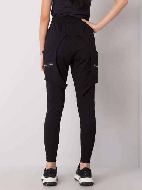 Czarne spodnie dresowe Megan
