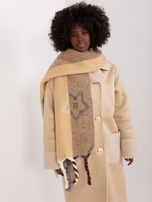 Hurtownia Miętowy zimowy szal damski