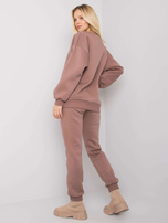 Brązowy komplet dwuczęściowy Rogers