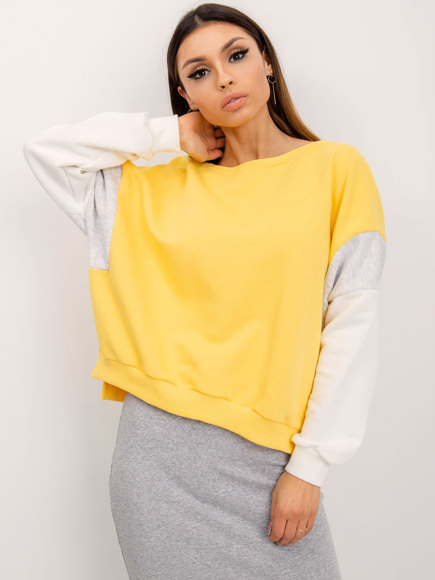 RUE PARIS Gelbes Sweatshirt Mona.