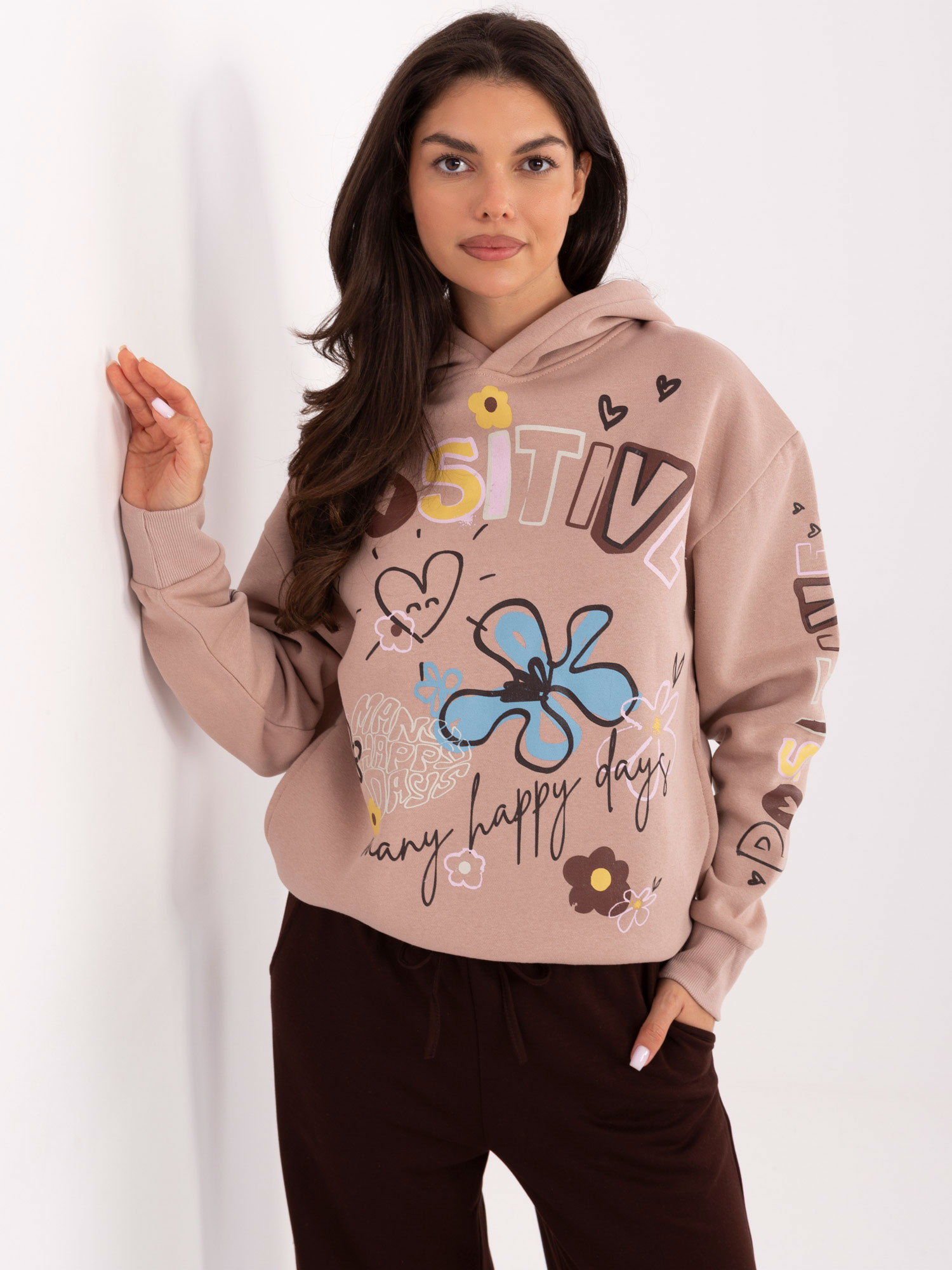 Bluza ciemny różowy