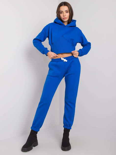 Ciemnoniebieski komplet dresowy ze spodniami Ambretta