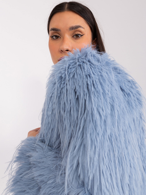 Hurt Szaro-niebieska kurtka przejściowa z podszewką