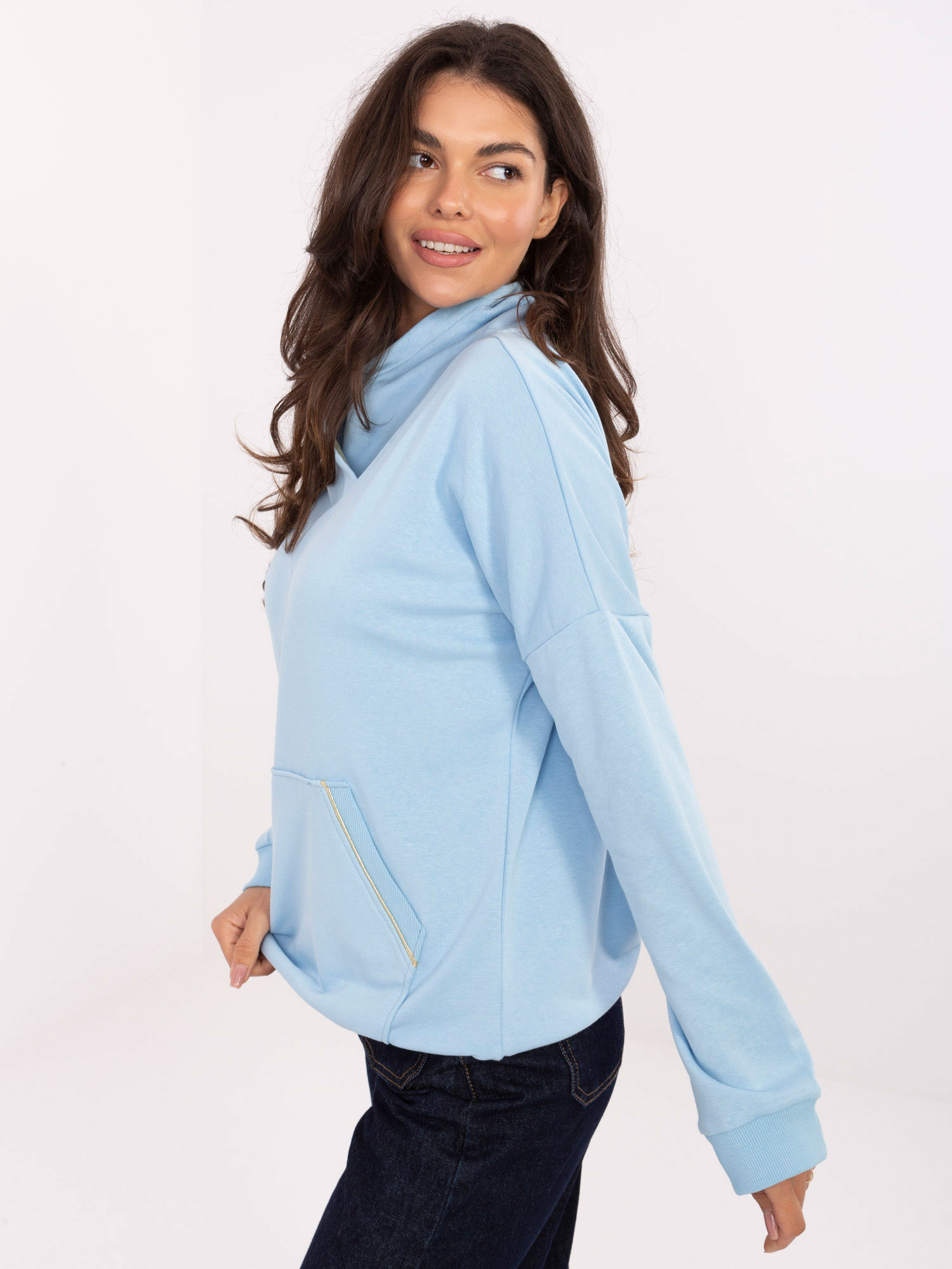 Bluza jasny niebieski