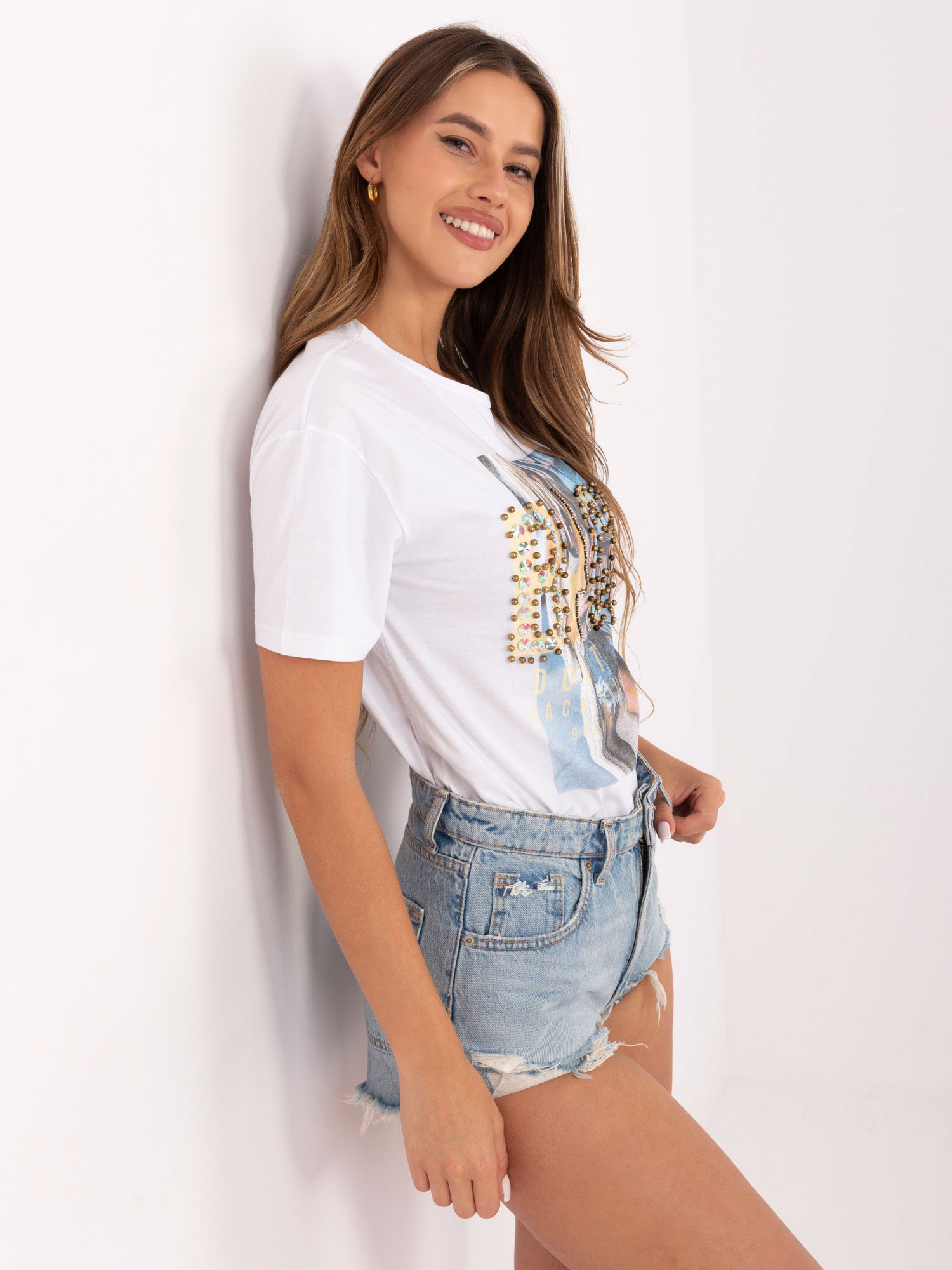 T-shirt biały