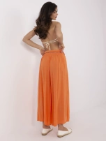 Hurt Pomarańczowe spodnie z szerokimi nogawkami Surie OCH BELLA