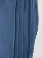 Brudnoniebieskie dresowe spodnie wide leg NATURAL SIDE