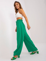 Hurt Zielone letnie spodnie z materiału OCH BELLA