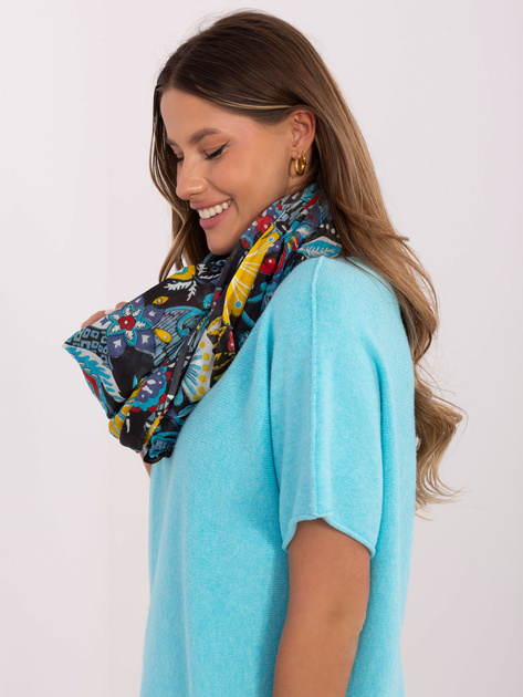 Hurtownia Chusta damska w kolorowe kwiaty